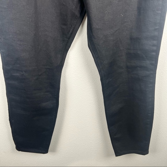 ASOS High Waisted Black Skinny Jeans Stretch Plus Sz 18 - Picture 3 of 6